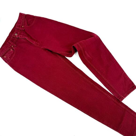 Levis 550 Relaxed High Waist Denim Jeans Juniors Size 9 Mom Tapered USA Vintage - Picture 1 of 10